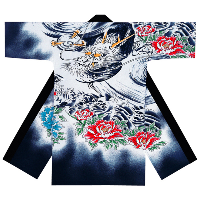 半纏 ドラゴン柄