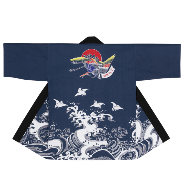 半纏（はんてん・法被・はっぴ）　鶴