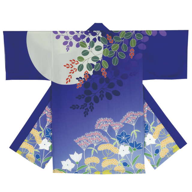 半纏（はんてん・法被・はっぴ）　月