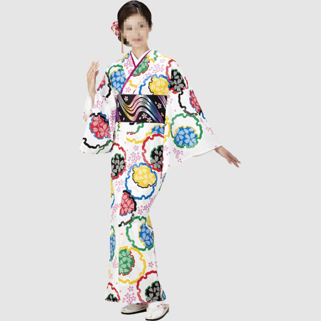 【反物】手染小紋着尺