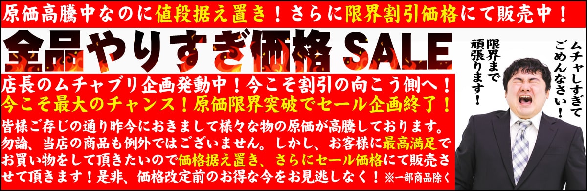 価格据え置き